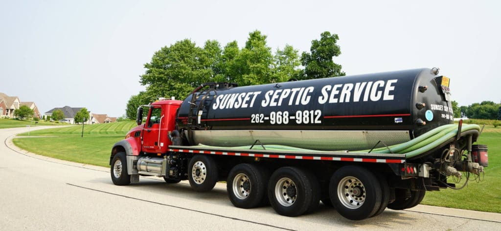 sunset-septic-pump-truck-parked-in-residential-area