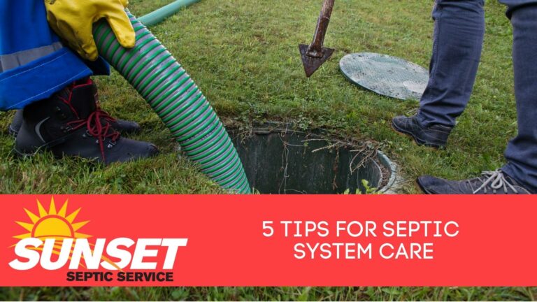 septic system care