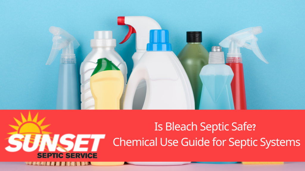cleaning products - is bleach septic safe