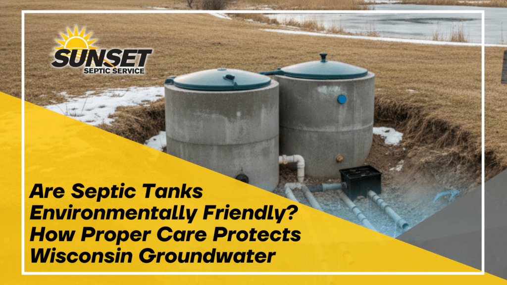 Are Septic Tanks Environmentally Friendly? How Proper Care Protects Wisconsin Groundwater