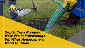 Septic Tank Pumping Near Me in Mukwonago, WI: What Homeowners Need to Know