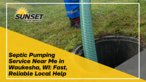 Septic Pumping Service Near Me in Waukesha, WI: Fast, Reliable Local Help